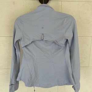 Light purple lululemon define full zip jacket
